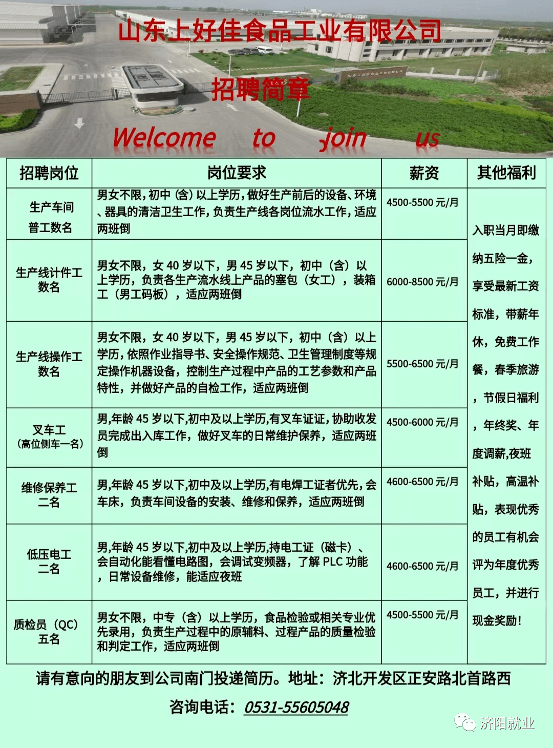 费县工厂最新招聘信息全面概览