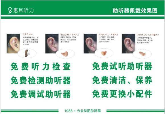 老人助听器价格大全