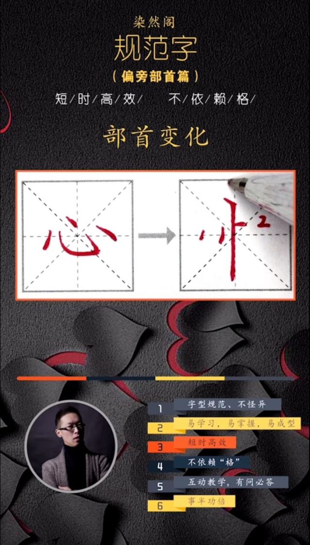 竖心旁的笔顺最新版，详细步骤指南与书写技巧解析